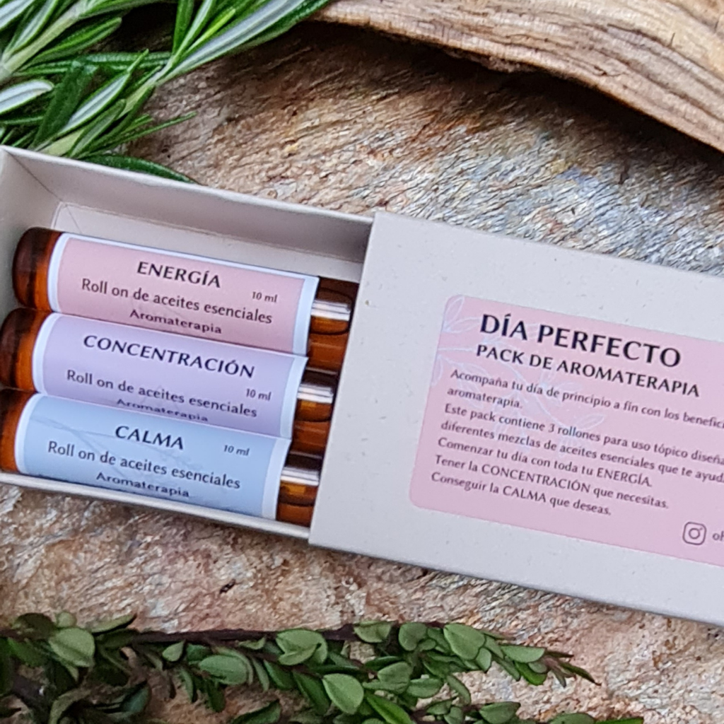 Rollones de mezclas de aceites esenciales para aromaterapia 10 ml