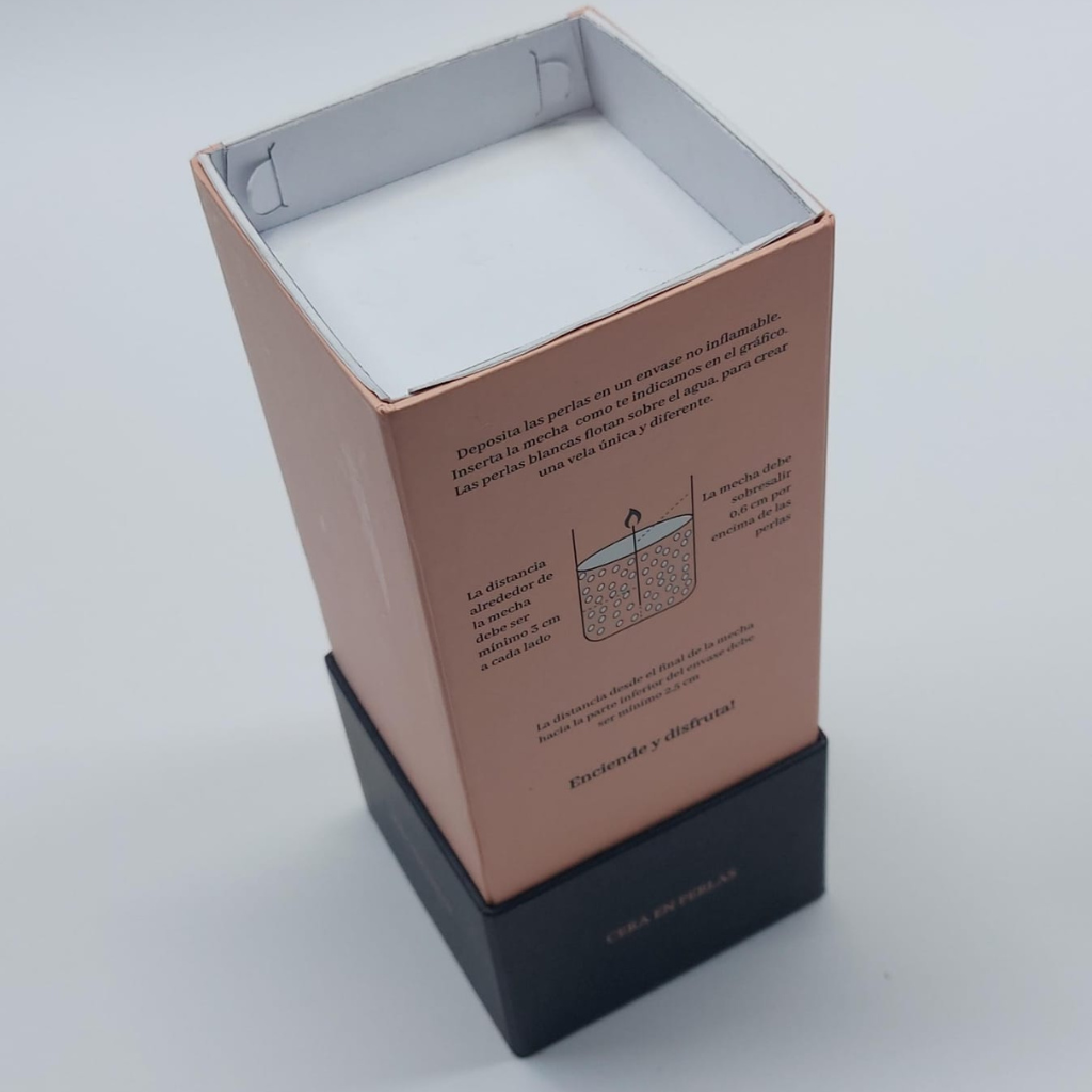 Cera en perlas caja de lujo 600 gr