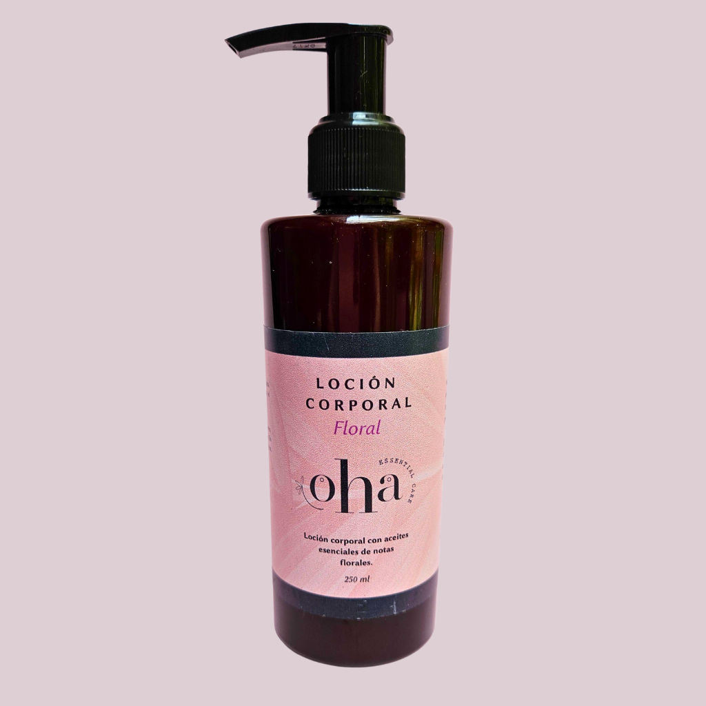 Crema corporal ligera con aceites esenciales e ingredientes naturales 250 ml