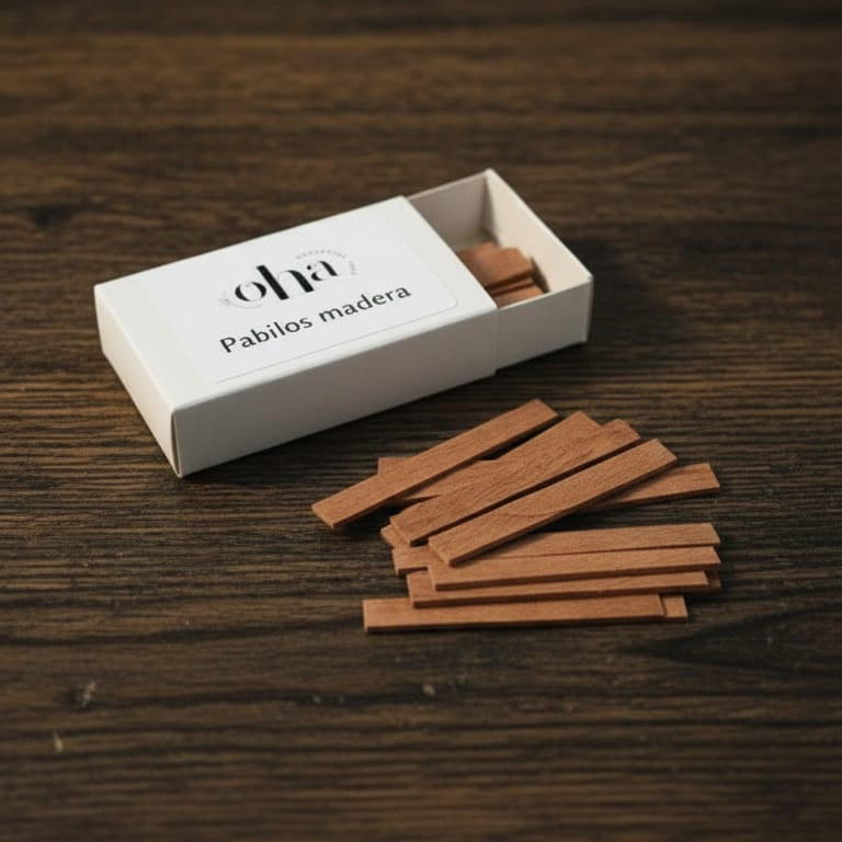 Pabilos para velas de cera perlada