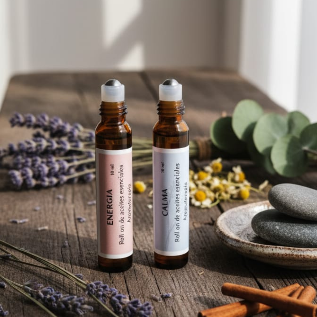 Rollones de mezclas de aceites esenciales para aromaterapia 10 ml