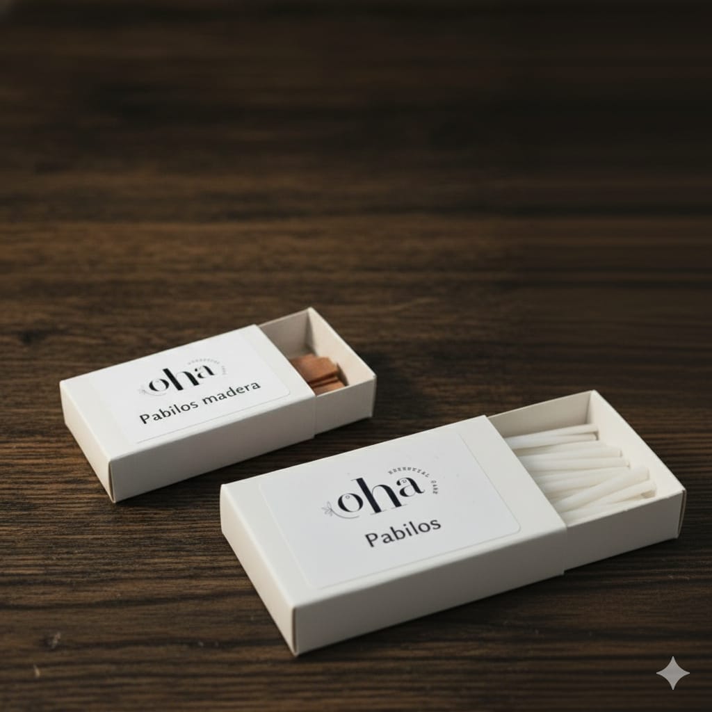 Pabilos para velas de cera perlada