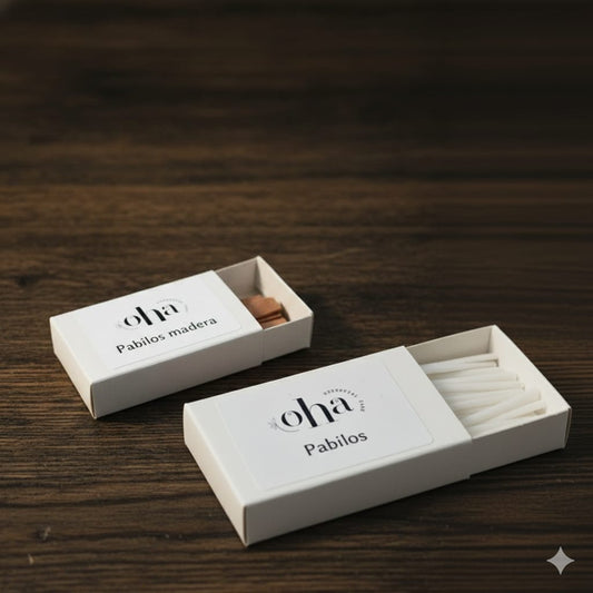 Pabilos para velas de cera perlada