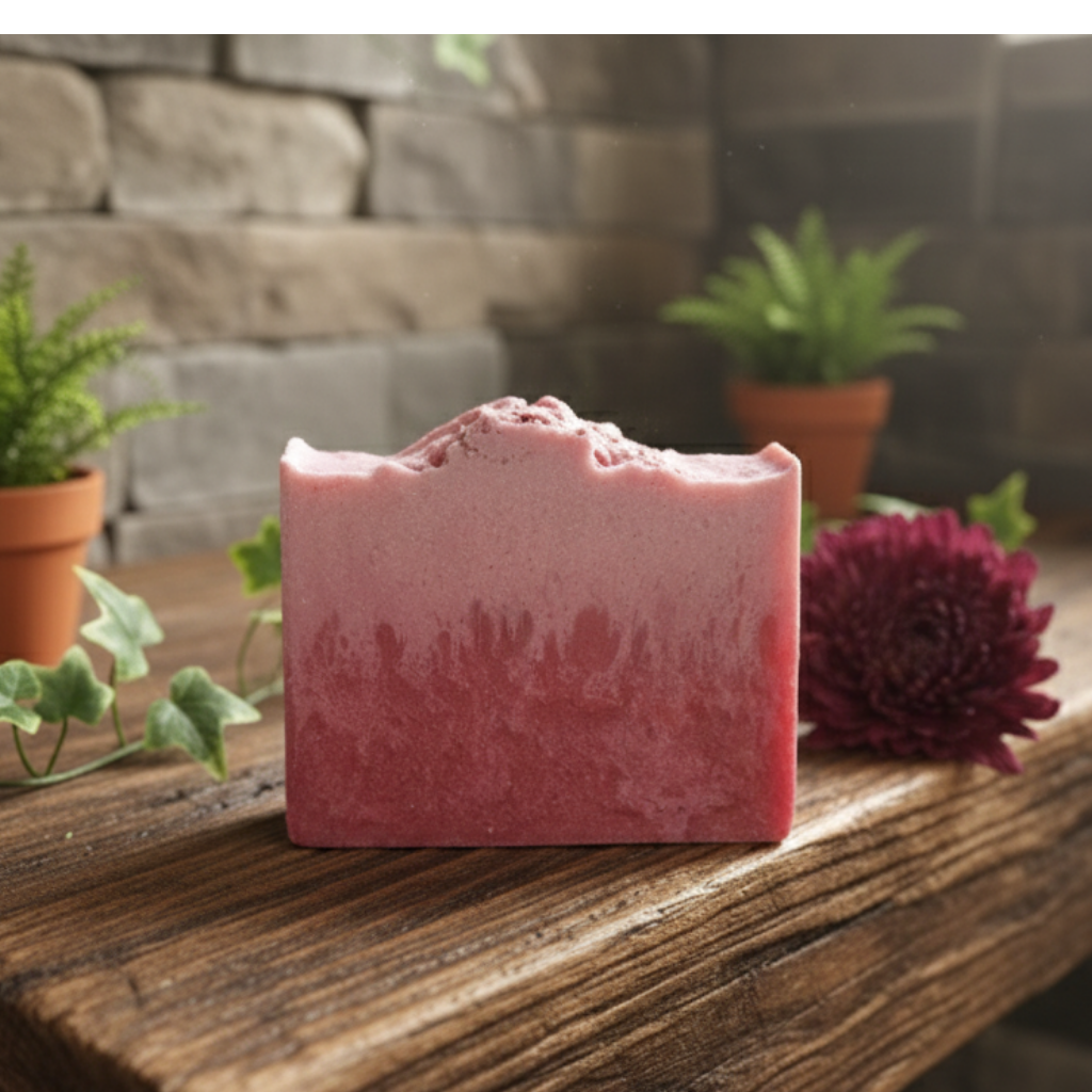 Jabones artesanales naturales con aceites esenciales e infusiones de plantas para uso facial o corporal