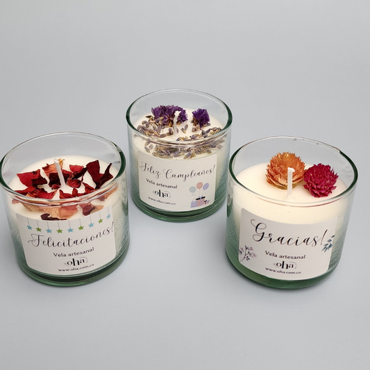 Velas aromáticas Hoy quiero decirte 50 gr