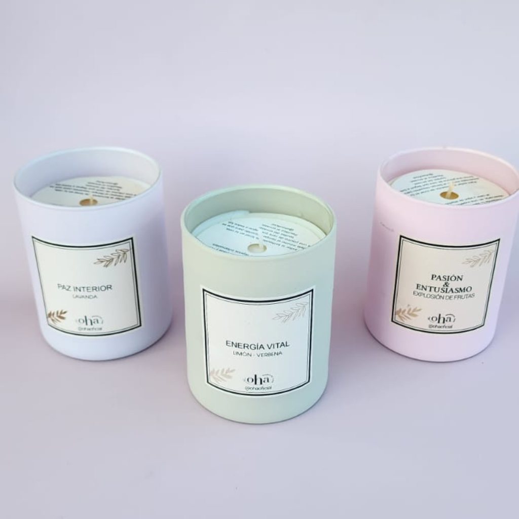 Velas aromáticas 270 gr